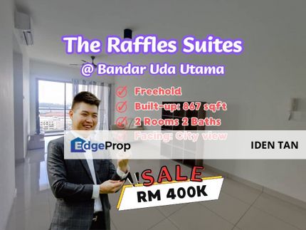 The Raffles Suites For Sale Near Bandar Uda Utama, Perling, Sutera Utama, Tun Aminah, Nusa Bestari, Bukit Indah, Iskandar Puteri, Sri Yaacob, Skudai, Johor, Skudai