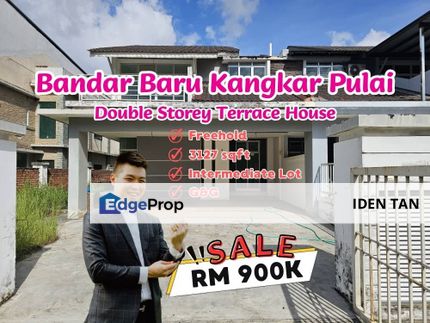 Bandar Baru Kangkar Pulai Double Storey Terrace House For Sale Near Pulai Hijauan, Amber Hill, Pulai Jaya, Pulai Perdana, Pulai Indah, Desa Permai, Johor, Kangkar Pulai