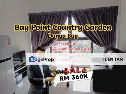 Bay Point Country Garden Danga Bay For Sale Near JB Town, Nong Chik, Kolam Air, Paragon Residence, Straits View 18, Citywoods, Aloha Tower, Tropez , Johor, Johor Bahru