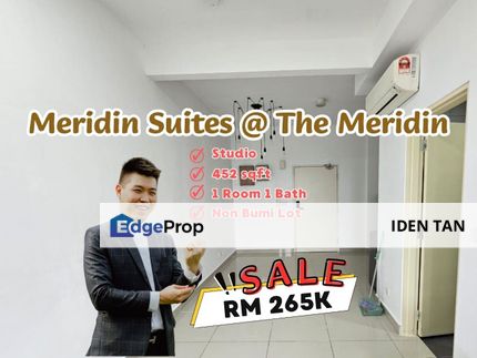 Meridin Suites The Meridin Studio For Sale Near Medini, Lego Land, Iskandar Puteri, Medini Signature, Macrolink, Elysia Park, Iskandar Residence, Johor, Nusajaya