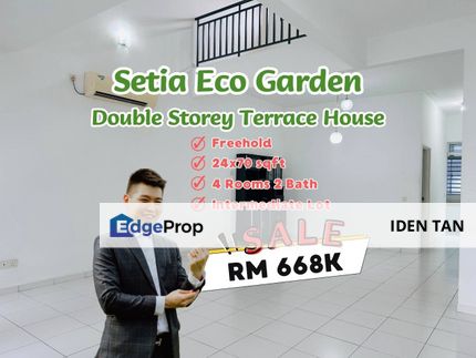 Setia Eco Garden Double Storey Terrace House For Sale Near Setia Eco Village, Gelang Patah, Nusantara Prima, Aster Height, Pulai Mutiara, Nusa Bayu, Johor, Gelang Patah