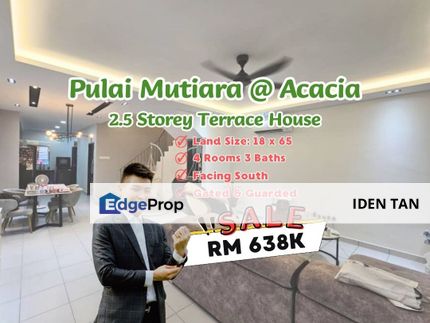 Pulai Mutiara 2.5 Storey Terrace House Renovated Unit For Sale Near Pulai Indah, Aster Height, Setia Eco Gardens, Gelang Patah, Pulai Hijauan,GP Prima, Johor, 