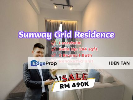 Sunway Grid Residence Renovated Unit Near Avira, Sunway Emerald, Sunway Iskandar, Iskandar Puteri, East Ledang, Horizon Hills, Eco Botanic, Medini, Johor, 
