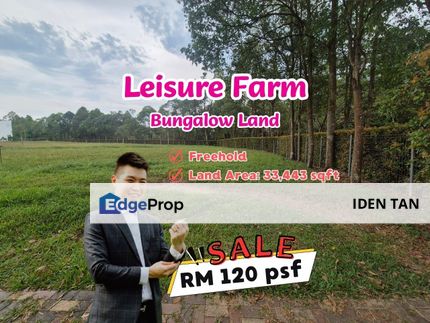 Leisure Farm Bungalow Land For Sale Near Gelang Patah, Gerbang Nusajaya, East Ledang, Ledang Heights, Eco Botanic, Iskandar Puteri, Medini, Horizon , Johor, Gelang Patah