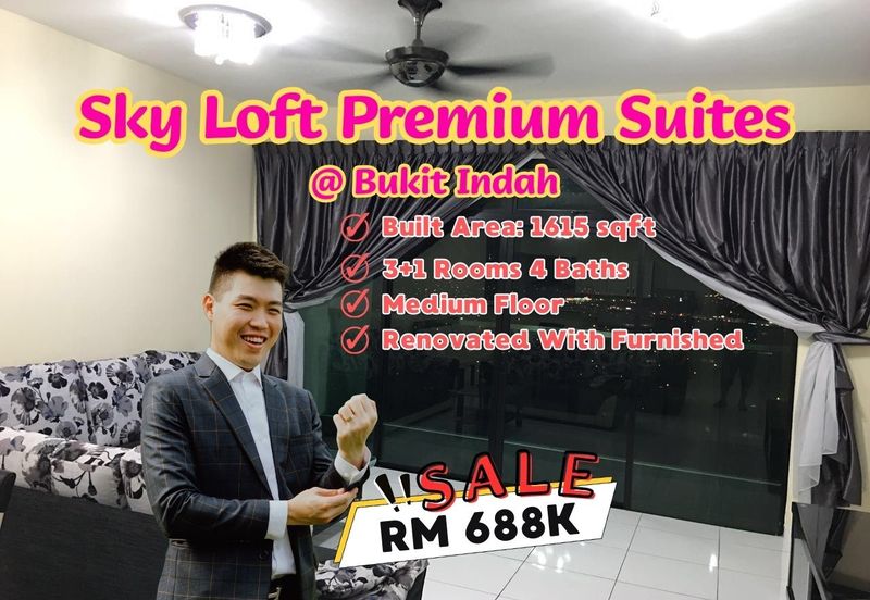 Sky Loft Premium Suites, Bukit Indah