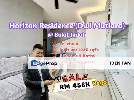 Horizon Residence Apartment Bukit Indah For Sale Near Iskandar Puteri, Nusa Duta, Horizon Hills, Sky View, Sky Breeze, Sky Loft, Eco Botanic, Medini, Johor, Bukit Indah