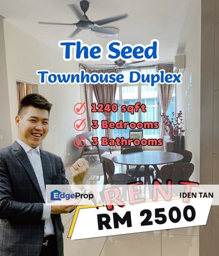 The Seed Sutera Utama Townhouse Duplex For Rent Near Tun Aminah, Uda Utama, Danga Sutera, Nusa Bestari, Midas Perling, Bukit Indah, Raffles Suites, Johor, Skudai