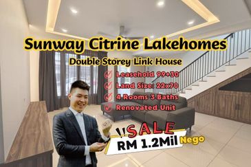 Sunway Citrine Lakehomes