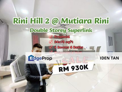 Rini Hills 2 Mutiara Rini Double Storey Superlink Renovated Unit For Sale Near Mutiara Bestari, Mutiara Mas, Skudai Baru, Tun Aminah, Sutera Utama, Johor, Skudai