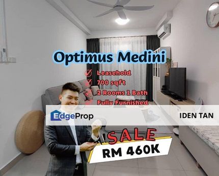 Optimus Medini Fully Furnished Unit For Sale Near Medini, Iskandar Residence, Paradiso Nuova, Medini Signature, 1 Medini, Elysia Park, Macrolink, Johor, 