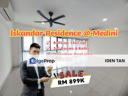 Iskandar Residence @ Medini For Sale Near Medini Signature, 1 Medini, Optimus Medini, D'Pristine, Elysia Park, Macrolink, Meridin Medini, East Ledang, Johor, Nusajaya