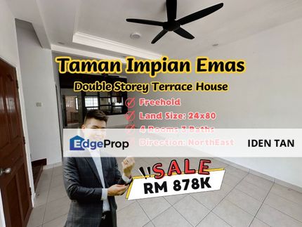 Impian Emas Double Storey Terrace House Renovated Unit For Sale Near Kempas Utama, Setia Tropika, Taman Impian Skudai, Bukit Kempas, Munsyi Ibrahim, Johor, Skudai