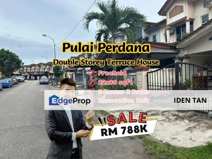 Pulai Perdana Double Storey Terrace House Renovation Unit For Sale Near Pulai Jaya, Kangkar Pulai, Pulai Emas, Taman Teratai, Sri Pulai, Pulai Utama, Johor, Skudai