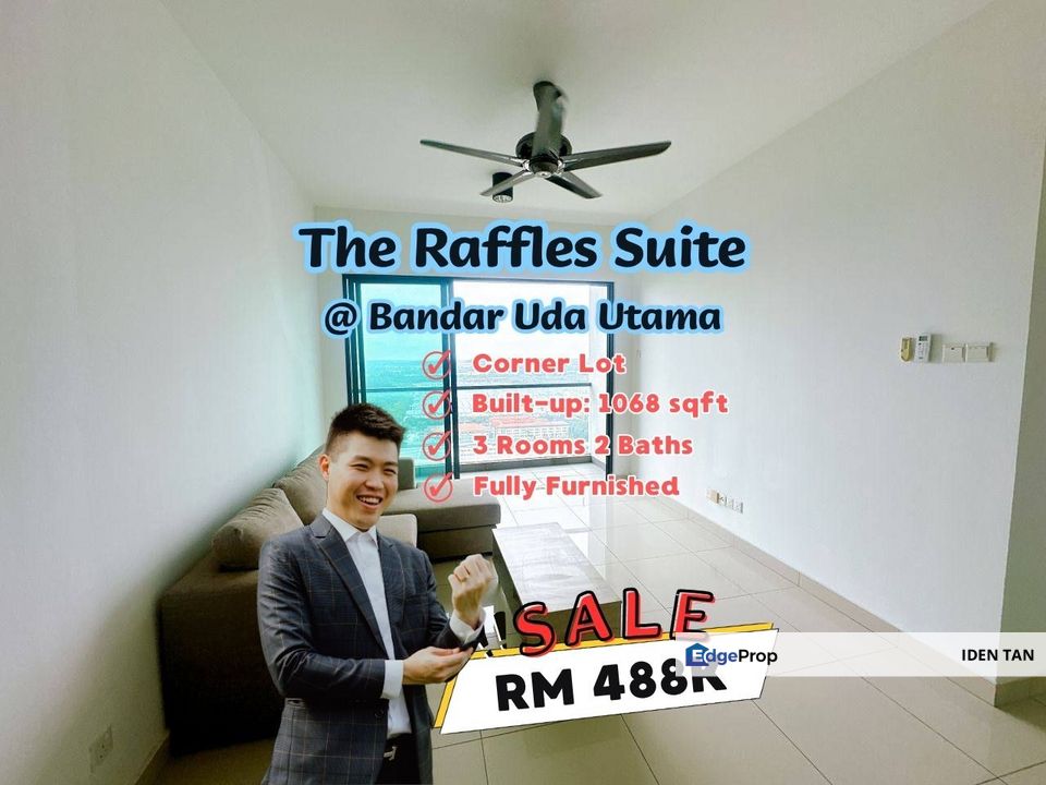 The Raffles Suites @ Bandar Uda Utama Fully Furnished Corner Lot For Sale Near The Seed Sutera Utama, Midas Perling, Nusa Bestari, Bukit Indah, Skudai, Johor, Skudai