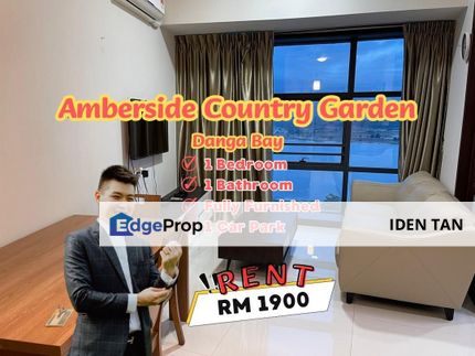 Amberside Country Garden Danga Bay Fully Furnished Service Residence For Rent Near Bora Residence, Tropez Residence, Straits View 18,Paragon Residence, Johor, Johor Bahru