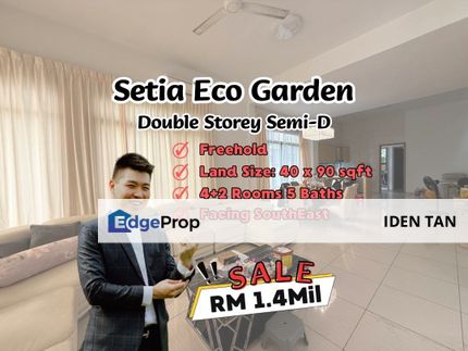 Setia Eco Garden Double Storey Semi-D For Sale Near Setia Eco Village, Gelang Patah, Pulai Mutiara, Aster Heights, Laman Citra, Pulai Indah, GP Prima, Johor, Gelang Patah