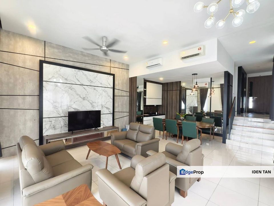 Sunway Emerald Residence Double Storey Link Semi-D Fully Furnished Unit For Sale Near Citrine Lakehomes, Avira, Sunway Iskandar, Medini, Ledang Height, Johor, 