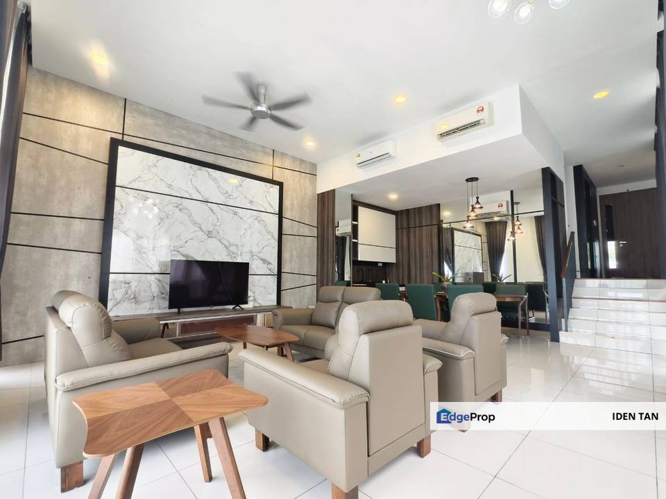 Sunway Emerald Residence Double Storey Link Semi-D Fully Furnished Unit For Sale Near Citrine Lakehomes, Avira, Sunway Iskandar, Medini, Ledang Height, Johor, 