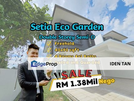 Setia Eco Garden Double Storey Semi-D For Sale Near Gelang Patah, Setia Eco Village, Pulai Mutiara, Aster Heights, Laman Citra, Nusantara Prima, Johor, Gelang Patah