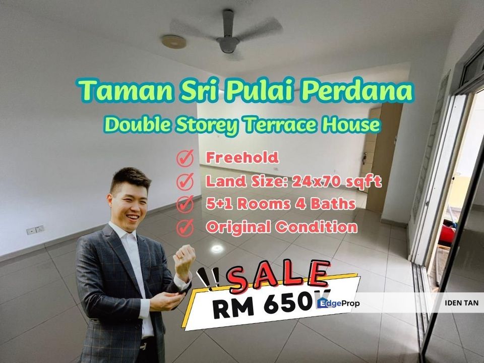 Sri Pulai Perdana Double Storey Terrace House Original Condition For Sale Near Kangkar Pulai, Pulai Jaya, Taman Universiti, Pulai Emas, Sri Pulai, Johor, Skudai