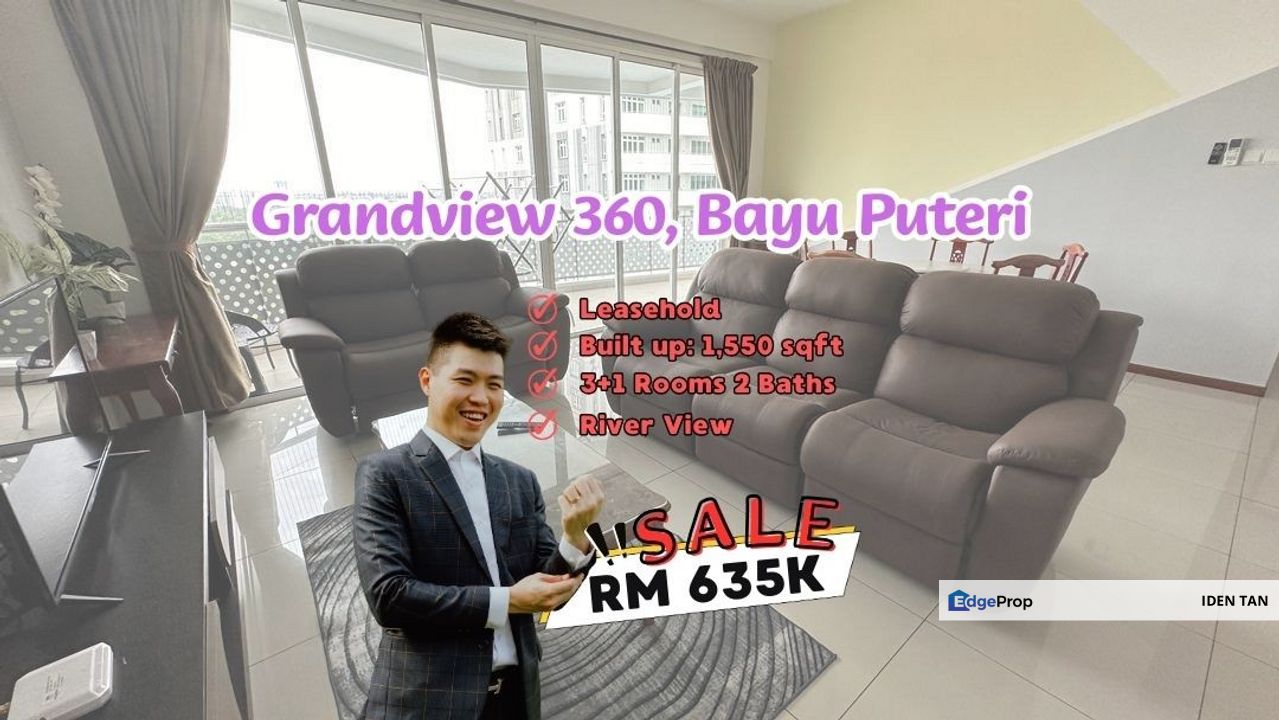 Grandview 360 Bayu Puteri Service Apartment For Sale Near Crescent Bay Suites, Marina Residence, Bayu Puteri, Permas Jaya, Impian Senibong, Southkey, Johor, Johor Bahru