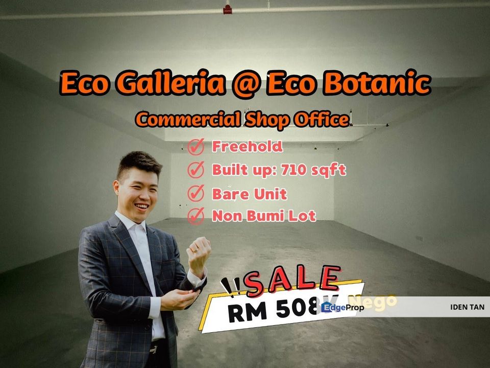 Eco Galleria @ Eco Botanic Commercial Shop Office For Sale Near Nusa Sentral, Horizon Hills, Bukit Indah, Nusa Idaman, East Ledang, Iskandar Puteri, Johor, 