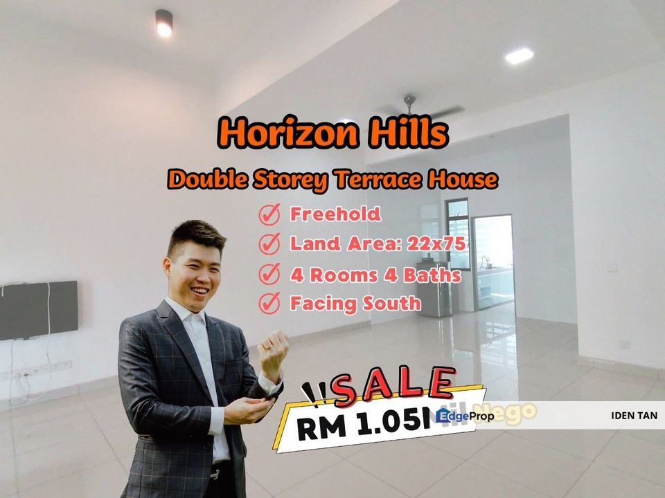 Horizon Hills Double Storey Terrace House For Sale Near Bukit Indah, Nusa Sentral, Eco Botanic, Nusa Idaman, Aurora Sentral, Casa Almyra, Nusa Indah, Johor, 
