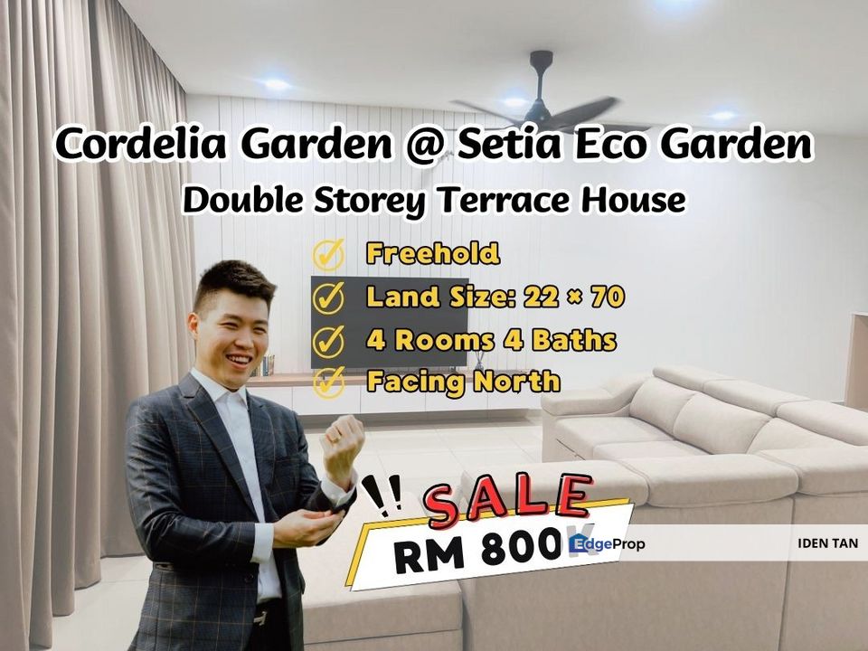 Setia Eco Garden Double Storey Terrace House Renovated Unit For Sale Near Setia Eco Village, Gelang Patah, Nusantara Prima, Aster Heights, Laman Citra, Johor, Gelang Patah