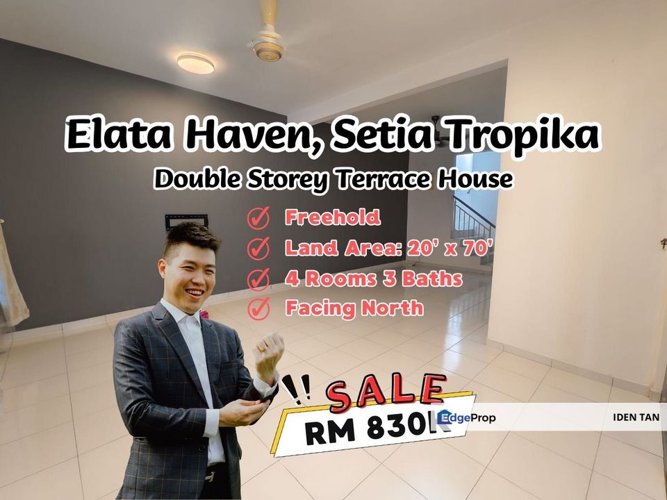 Elata Haven @ Setia Tropika Double Storey Terracae House For Sale Near Impian Emas, Kempas Utama, Dato Onn, Adda Heights, Austin Duta, Nasa City, Johor, Setia Tropika