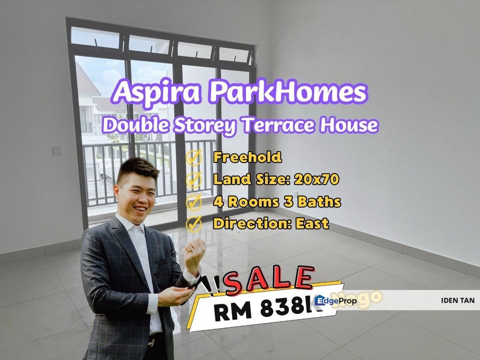 Aspira ParkHomes Double Storey Terrace House For Sale Near Gerbang Nusajaya, Aspira Lakehomes, Aspira Gardens, Gelang Patah, Ledang Heights, Medini, Johor, Gelang Patah