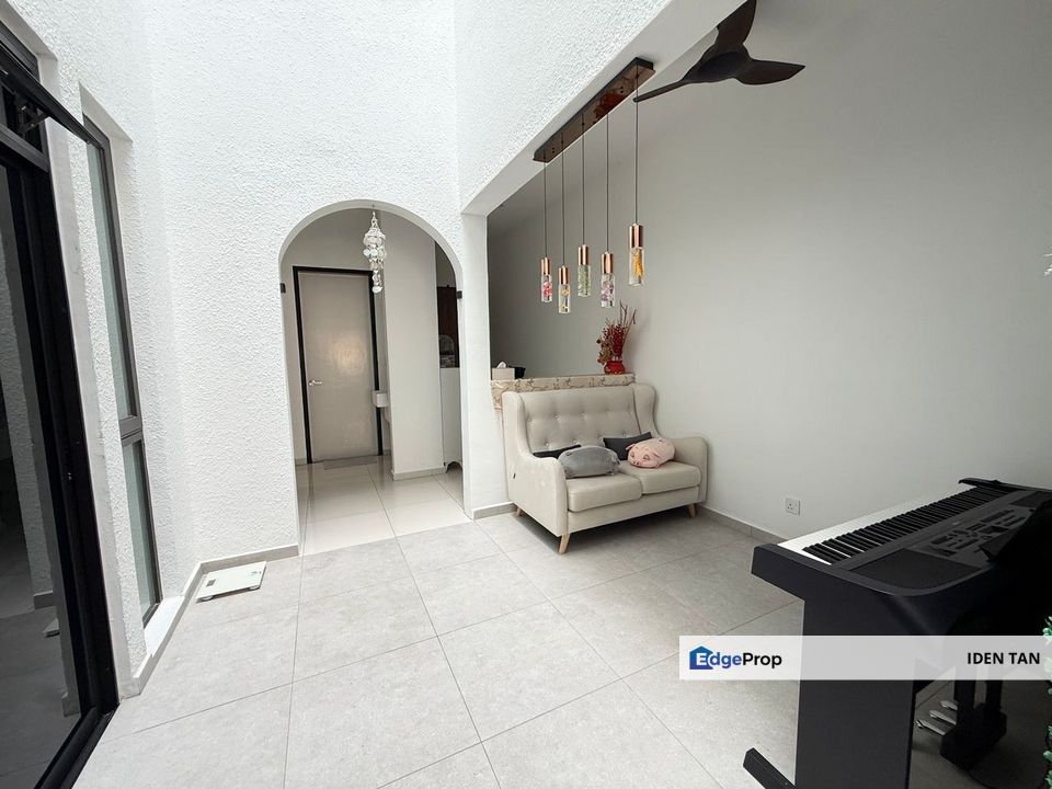 Sunway Emerald Residence Double Storey Cluster House Fully Furnished Unit Near Citrine Lakehomes, Avira, Ledang Heights, Iskandar Puteri, Medini, Johor, 