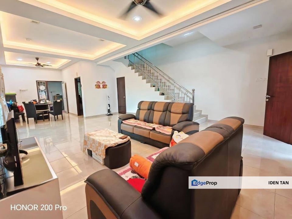 Nusa Sentral Double Storey Terrace House End Lot Fully Furnished & Fully Renovated Unit For Sale Near Eco Botanic, Bukit Indah, Horizon Hills, Medini, Johor, 