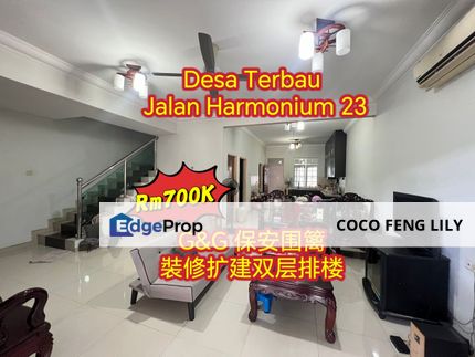 Taman Desa Terbau, Jalan Harmonium 23, G&G Renovation Double Storey Terrace House , Johor, Johor Bahru