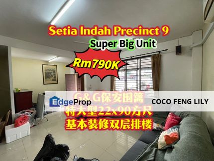 Taman Setia Indah Precinct 9, G&G 22x90 Sqft Renovation Double Storey Terrace , Johor, Johor Bahru