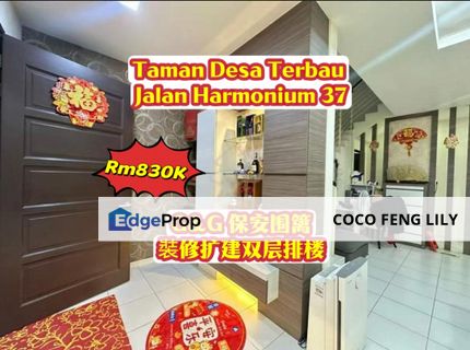 Taman Desa Terbau Jalan Harmonium 37, G&G Fully Renovation Double Storey Terrace , Johor, Johor Bahru