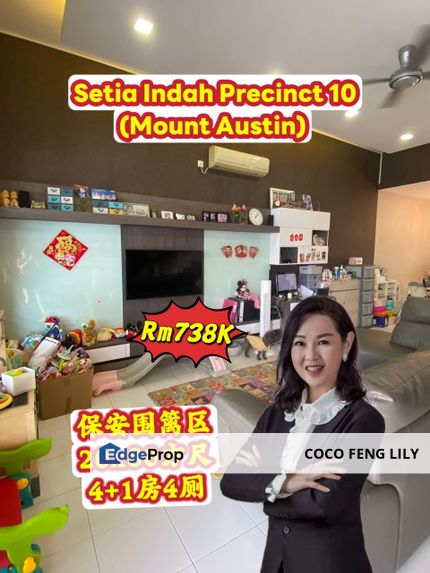 Taman Setia Indah Precinct 10, G&G 20x80 Sf Renovation Double Storey Terrace , Johor, Johor Bahru