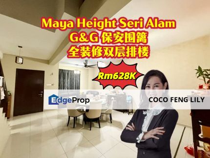 Bandar Seri Alam, Maya Height, G&G Fully Renovated Double Storey Terrace , Johor, Masai