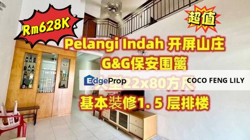 Taman Pelangi Indah, Jalan Pesona, G&G 22x80 Sqft Renovation 1.5 Storey Terrace , Johor, Ulu Tiram