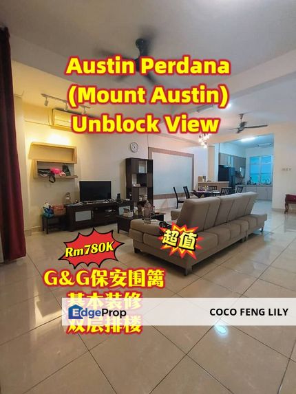 Taman Mount Austin, Austin Perdana, G&G Unblock View, Renovated Double Storey Terrace , Johor, Johor Bahru