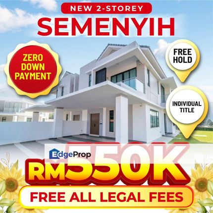 Semenyih cheapest freehold double storey, Selangor, Semenyih