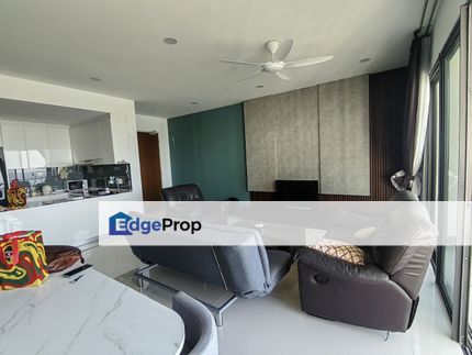3 bedroom Bora Residence @ Danga Bay FULLY FURNISH WITH SEAVIEW FOR RENT, Johor, Johor Bahru