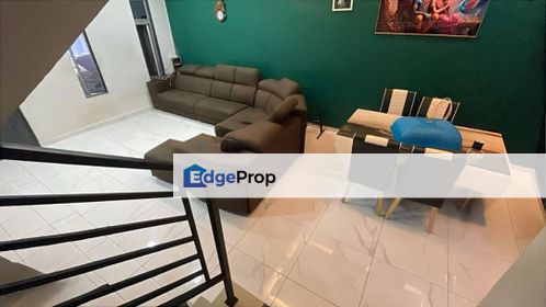 FOR SALE Unblock View Facing Garden, Skudai Taman Seri Orkid Double Storey Terrace House , Johor, Skudai