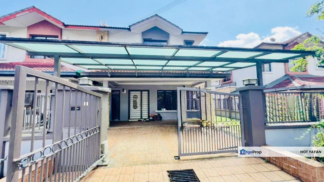 Taman Mutiara Indah, Puchong Double Storey Semi-D House for Sale Partially Furnished, Selangor, Puchong