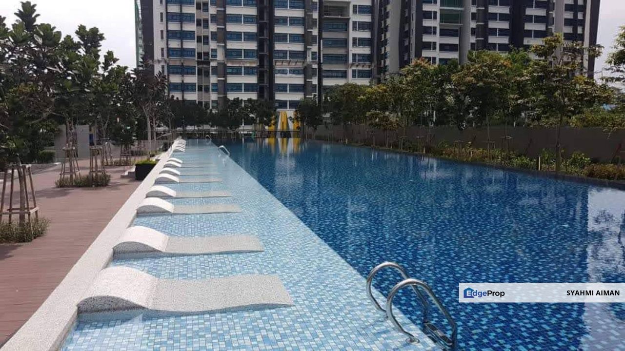 Jalan Sibu Taman Wahyu, Jalan Kuching KL, Block B Lakeville Residence For Sale, Partially Furnished, Kuala Lumpur, Batu 