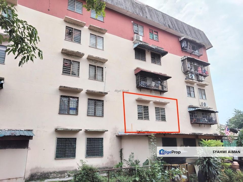Panda Jaya KL, Block L1A Floor 1 Flat Pandan Jaya For Sale, Selangor, Pandan Jaya