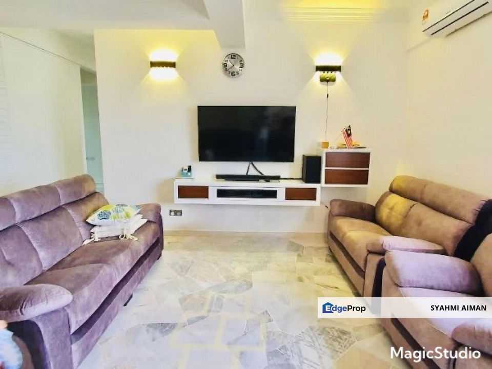 Taman Wangsa Ukay, Block C Floor 7 Wangsa Height Condo For Sale, Renovated & Furnished, Selangor, Ulu Kelang