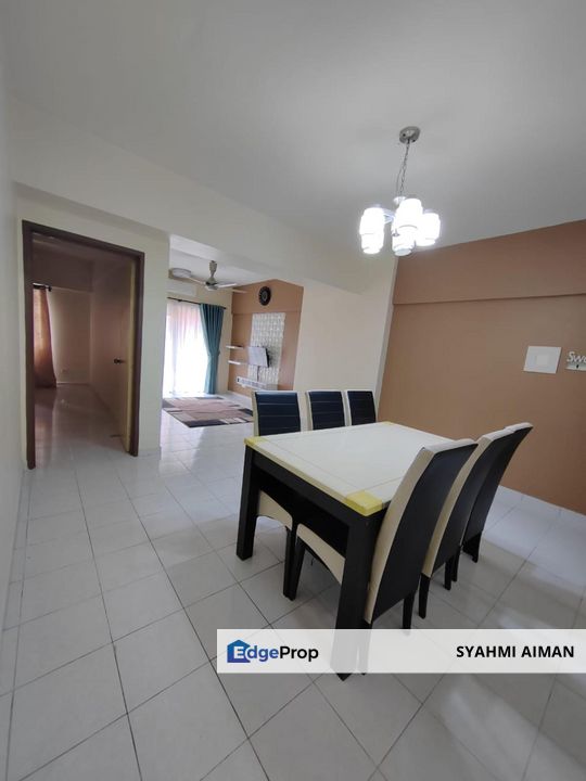 Taman Sepakat Indah, Kajang Selangor, Floor 1 Apartment Sri Dahlia For Sale, Partially Furnished, Selangor, Kajang