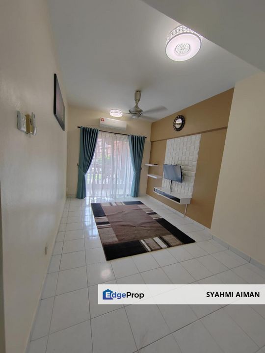 Taman Sepakat Indah, Kajang Selangor, Floor 1 Apartment Sri Dahlia For Sale, Partially Furnished, Selangor, Kajang