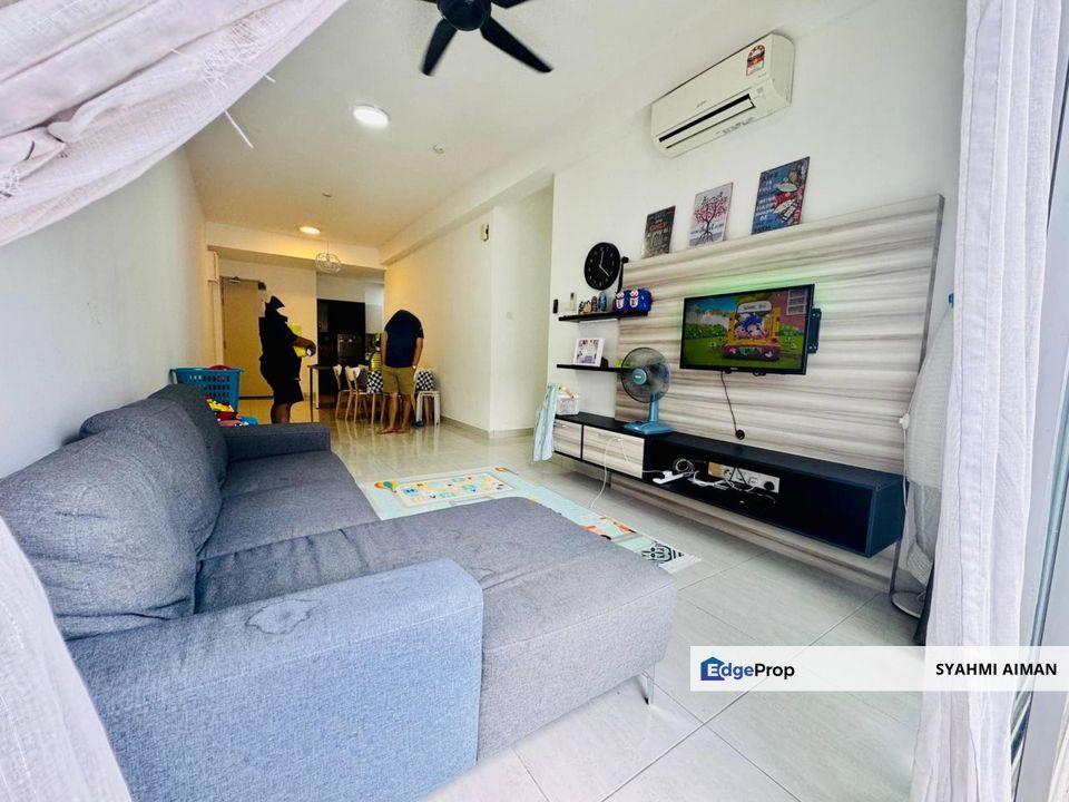 Bandar Saujana Putra, Jenjarom Selangor, Block D Floor 15 BSP21 Condo For Sale, Fully Furnished, Selangor, Jenjarom