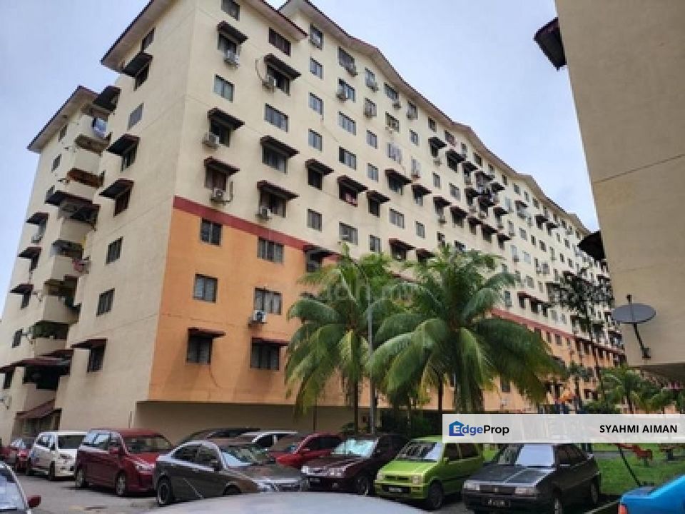 Kepong, Kuala Lumpur, Corner Unit Block C Floor 9 Flat Aman Putra For Sale, Renovated with Furnished, Kuala Lumpur, Jinjang